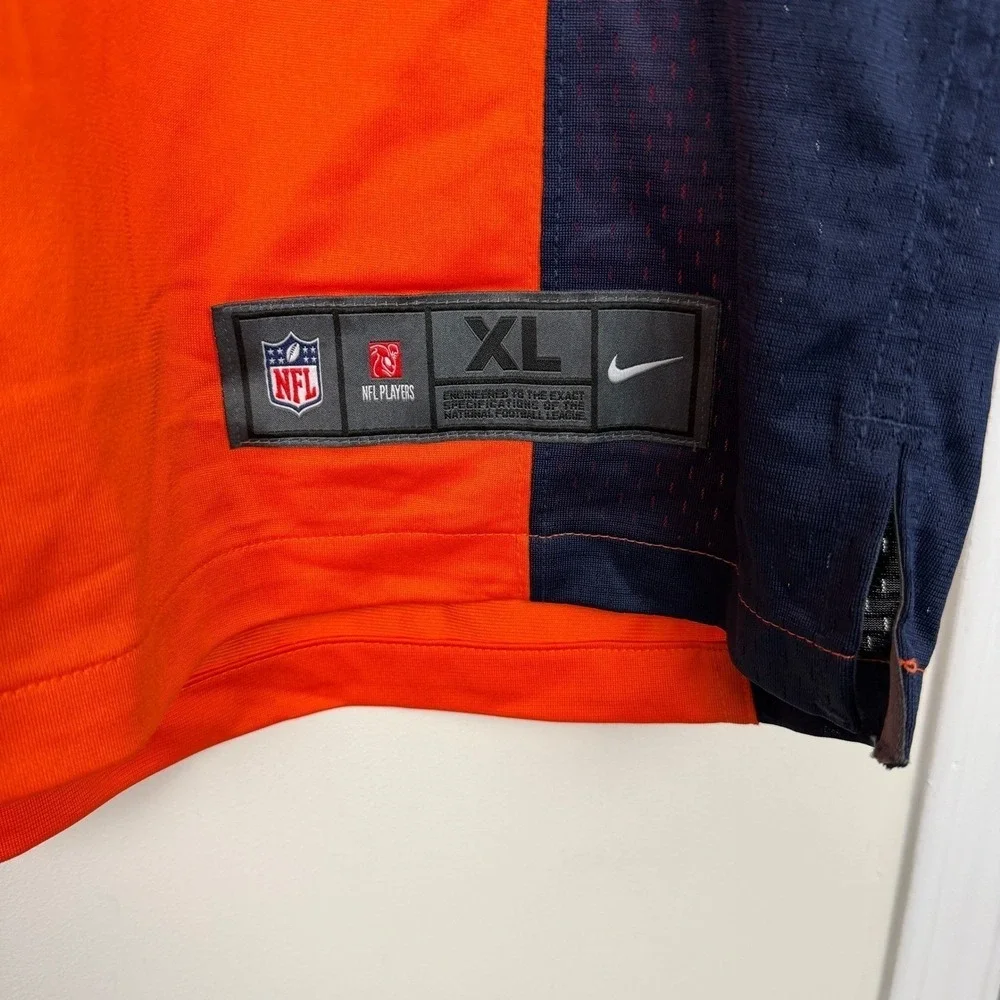 NEW Nike Denver Broncos Courtland Sutton 14 NFL Jersey Mens XL On Field *1 Stain